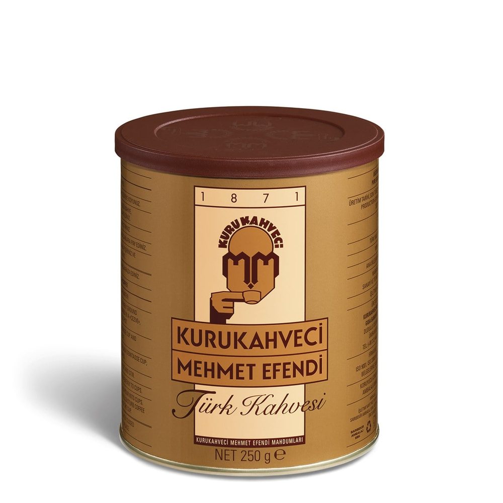 Geleneksel Türk Kahvesi Teneke & Kilitli Paket
